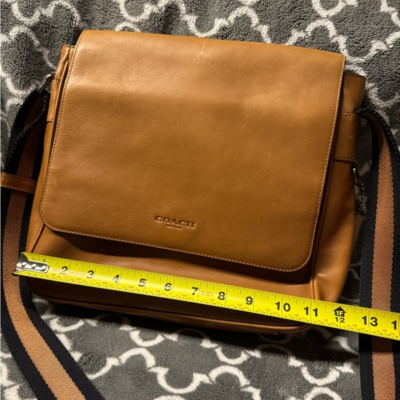 Coach Men’s Metropolitan Map Bag 71116 crossbody bag - Picture 8 of 11